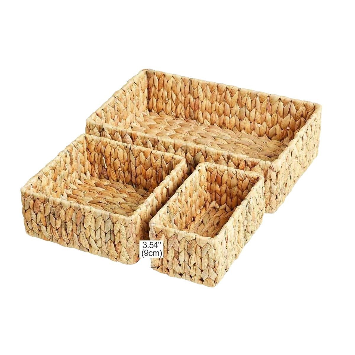 Rattan Wall and Desktop Storage Basket